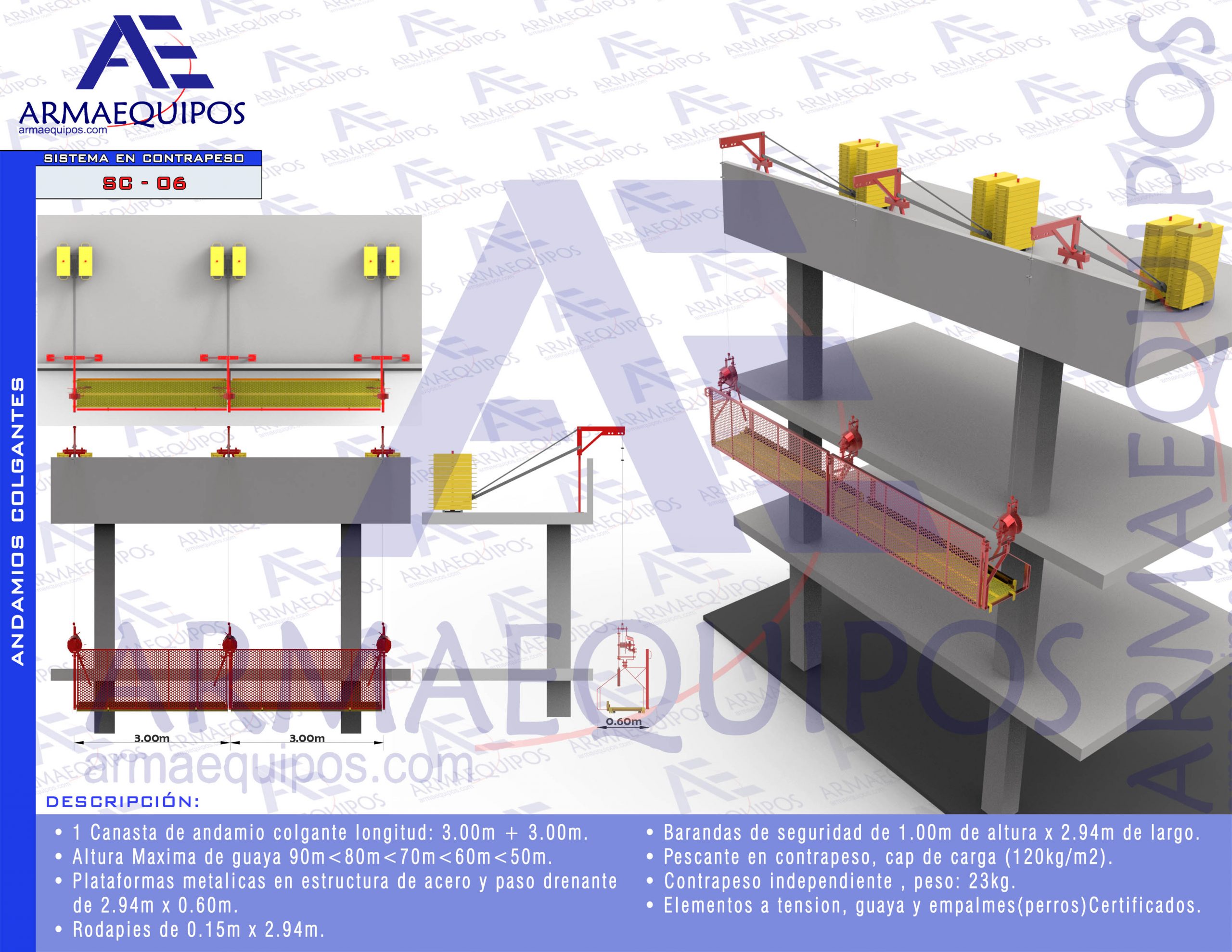 Sistema En Contrapeso Armaequipos