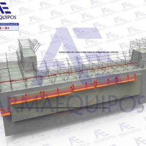 Estructura total para suspensión